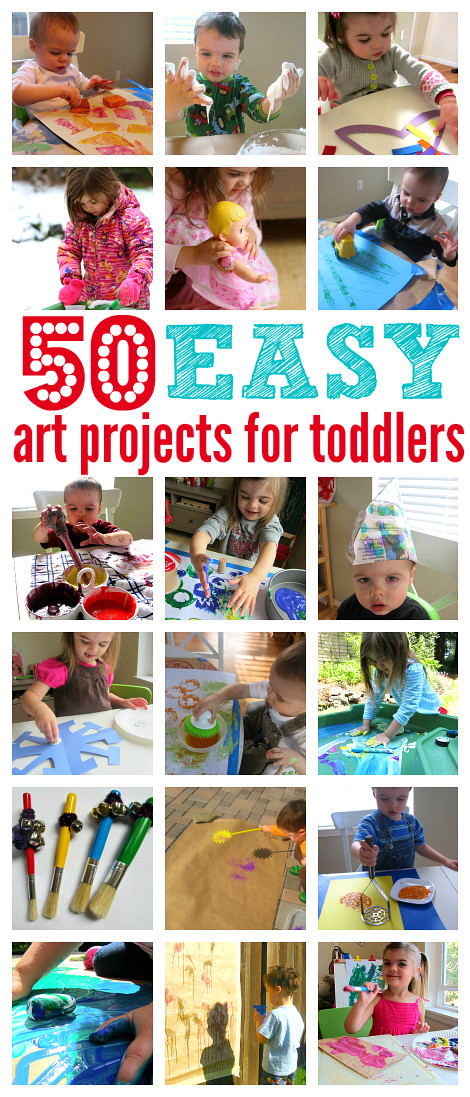 Arts Ideas For Toddlers
 50 Easy Art Projects For Toddlers No Time For Flash Cards