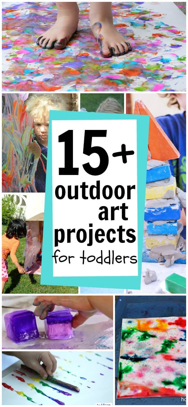 Arts Ideas For Toddlers
 Outdoor Art for Toddlers I Can Teach My Child