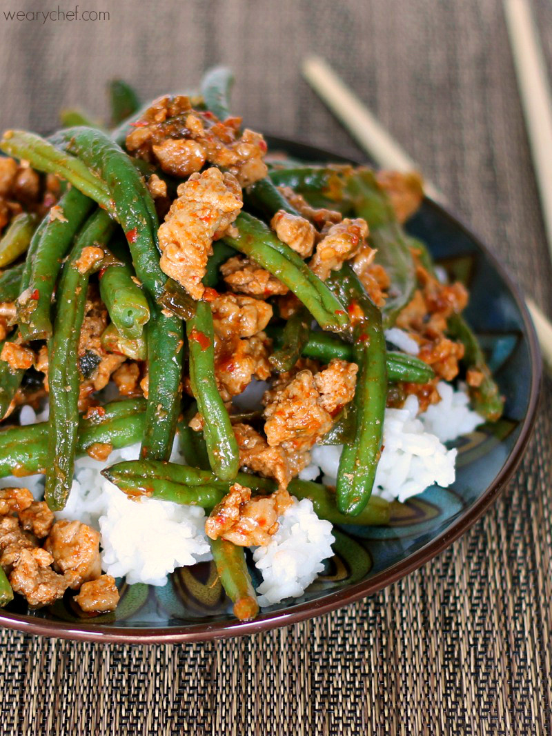 Asian Dinner Recipe
 Favorite Chinese Green Beans with Ground Turkey The