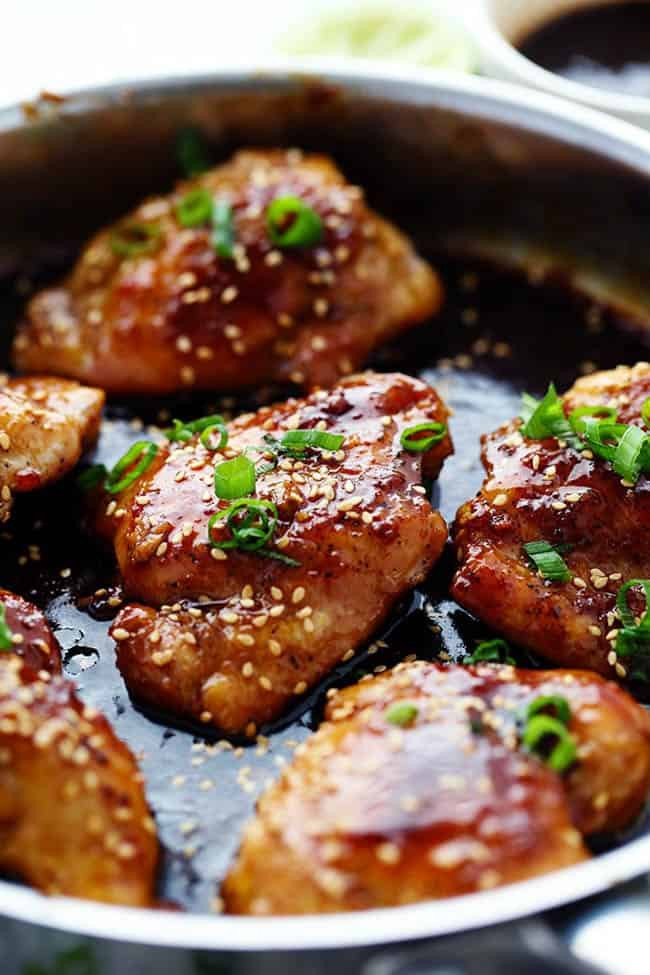 Asian Dinner Recipe
 Sticky Asian Glazed Chicken
