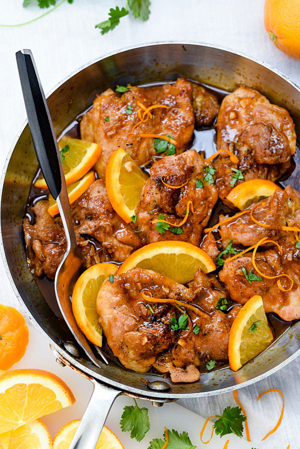 Asian Dinner Recipe
 Asian Glazed Orange Chicken