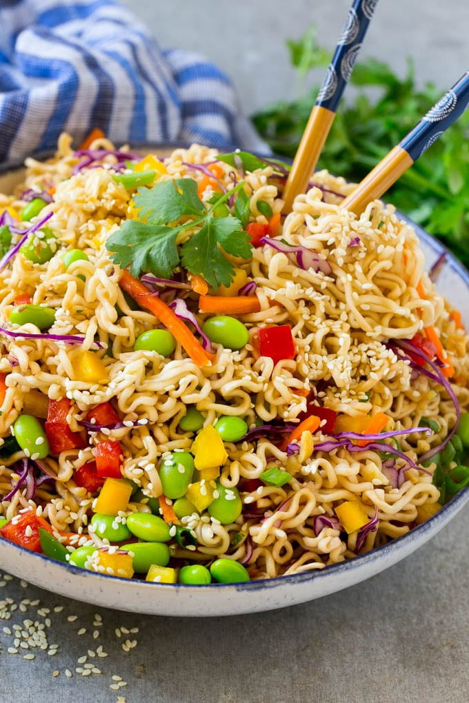 Asian Noodles Salad Recipe
 Asian Noodle Salad Dinner at the Zoo