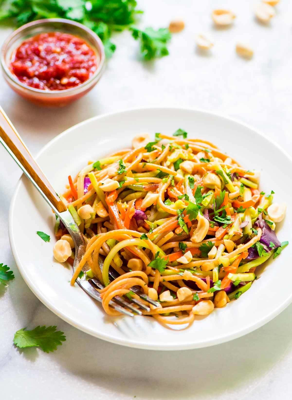 Asian Noodles Salad Recipe
 Asian Noodle Salad With Creamy Peanut Dressing