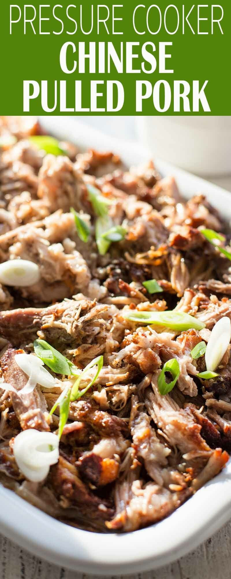 Asian Pressure Cooker Recipes
 Pressure Cooker Chinese Pulled Pork