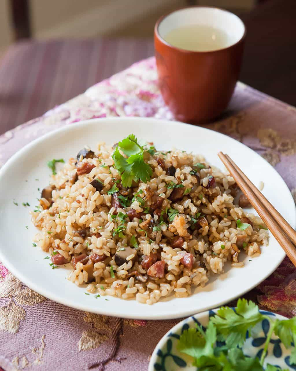 Asian Pressure Cooker Recipes
 Pressure Cooker Chinese Sausage with Brown Rice Steamy