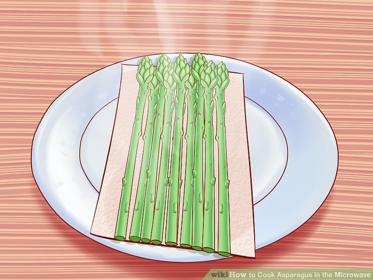 Asparagus In Microwave
 4 Ways to Cook Asparagus in the Microwave wikiHow