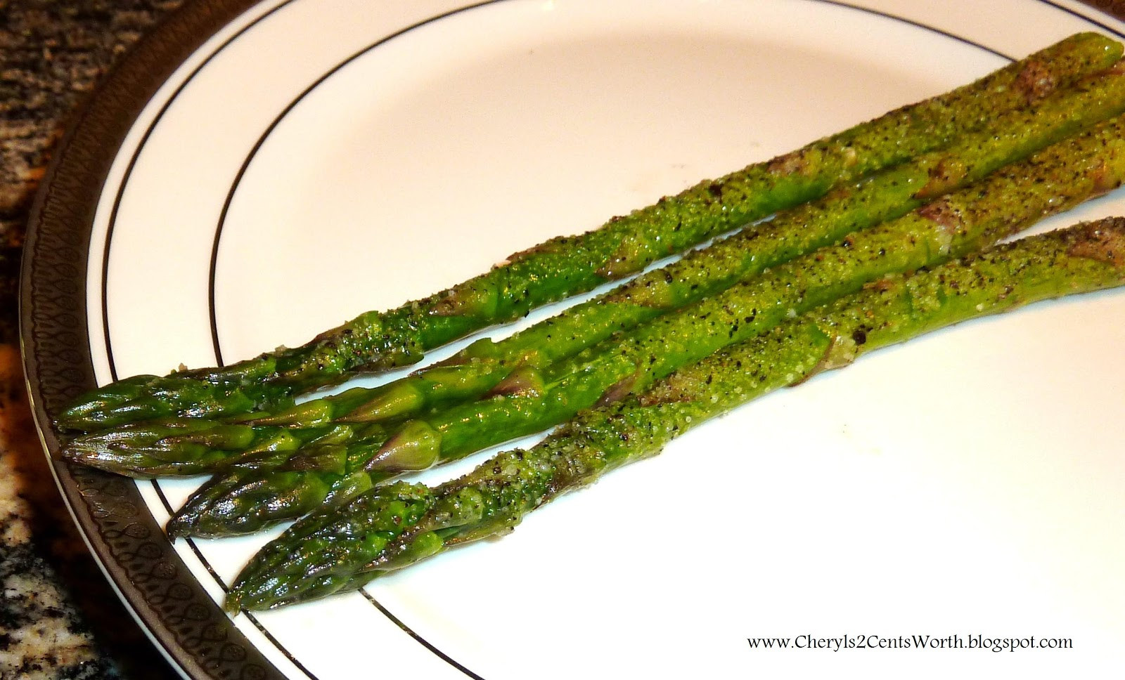 Asparagus In Microwave
 Cheryl s 2 Cents Worth Quick Easy Asparagus Cooked in
