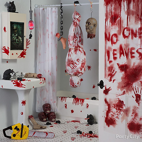 Asylum Halloween Party Ideas
 Asylum Bloody Bath Decorating Idea Party City