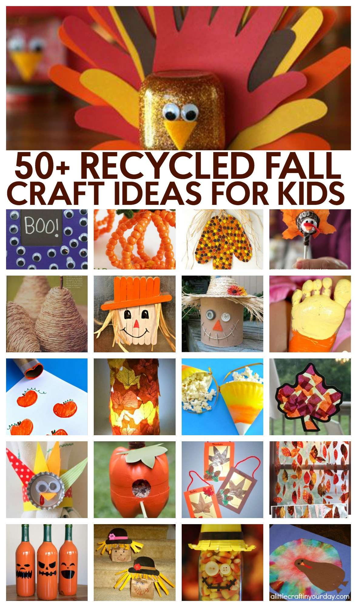 August Crafts For Toddlers
 51 Recycled Fall Kids Crafts A Little Craft In Your DayA