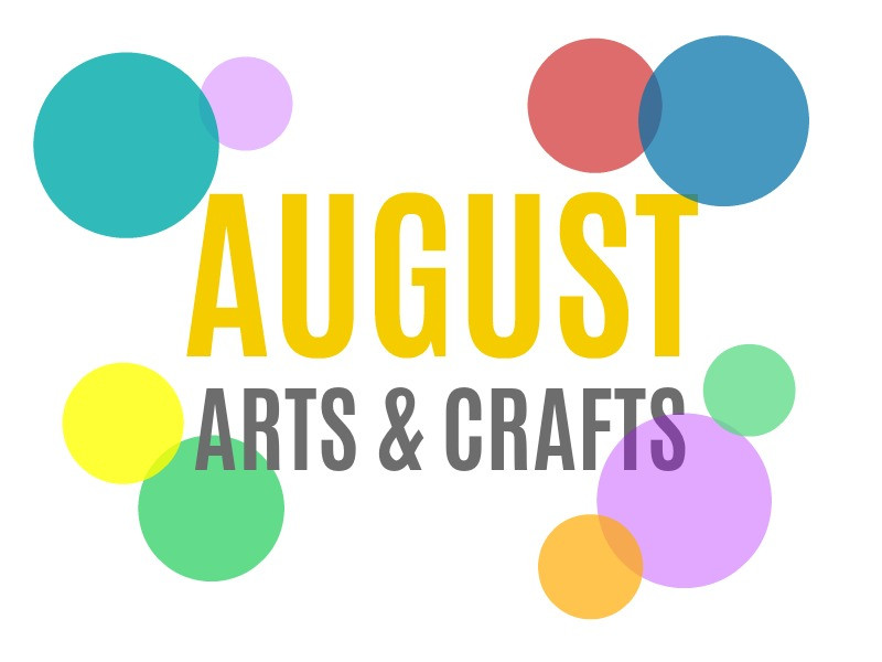 August Crafts For Toddlers
 Seasonal Arts and Crafts for the Month of August August s