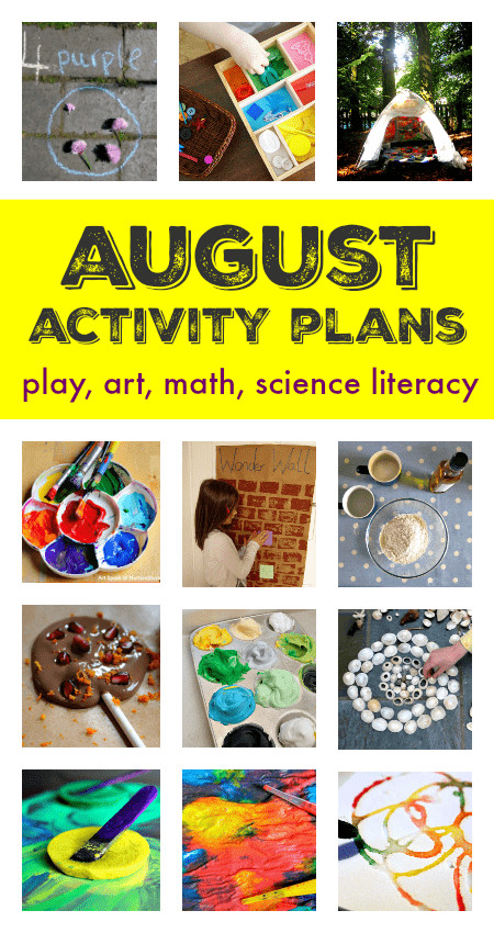 August Crafts For Toddlers
 August activity plans things to do in August with kids