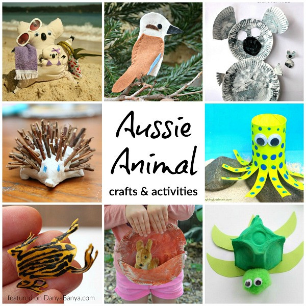 Australian Craft For Kids
 Awesome Aussie animal crafts – Danya Banya