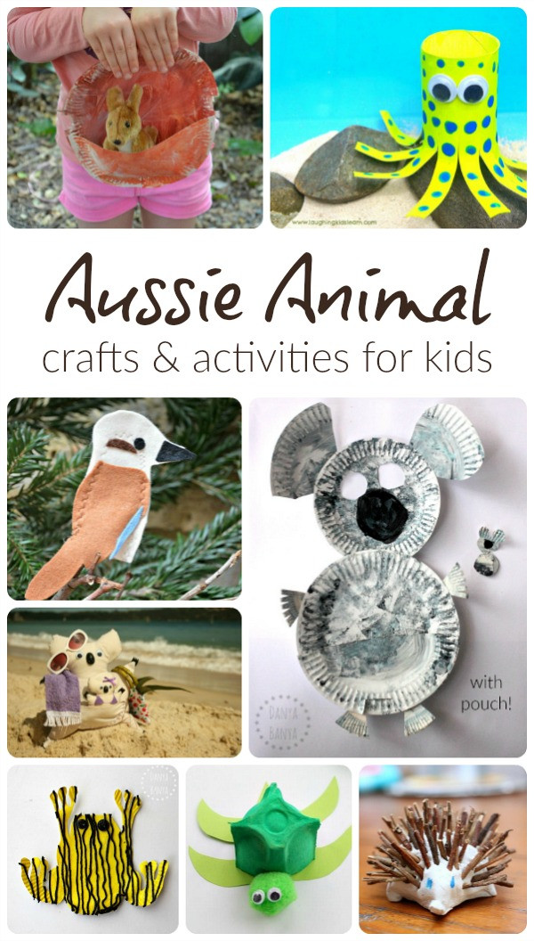 Australian Craft For Kids
 Awesome Aussie animal crafts – Danya Banya