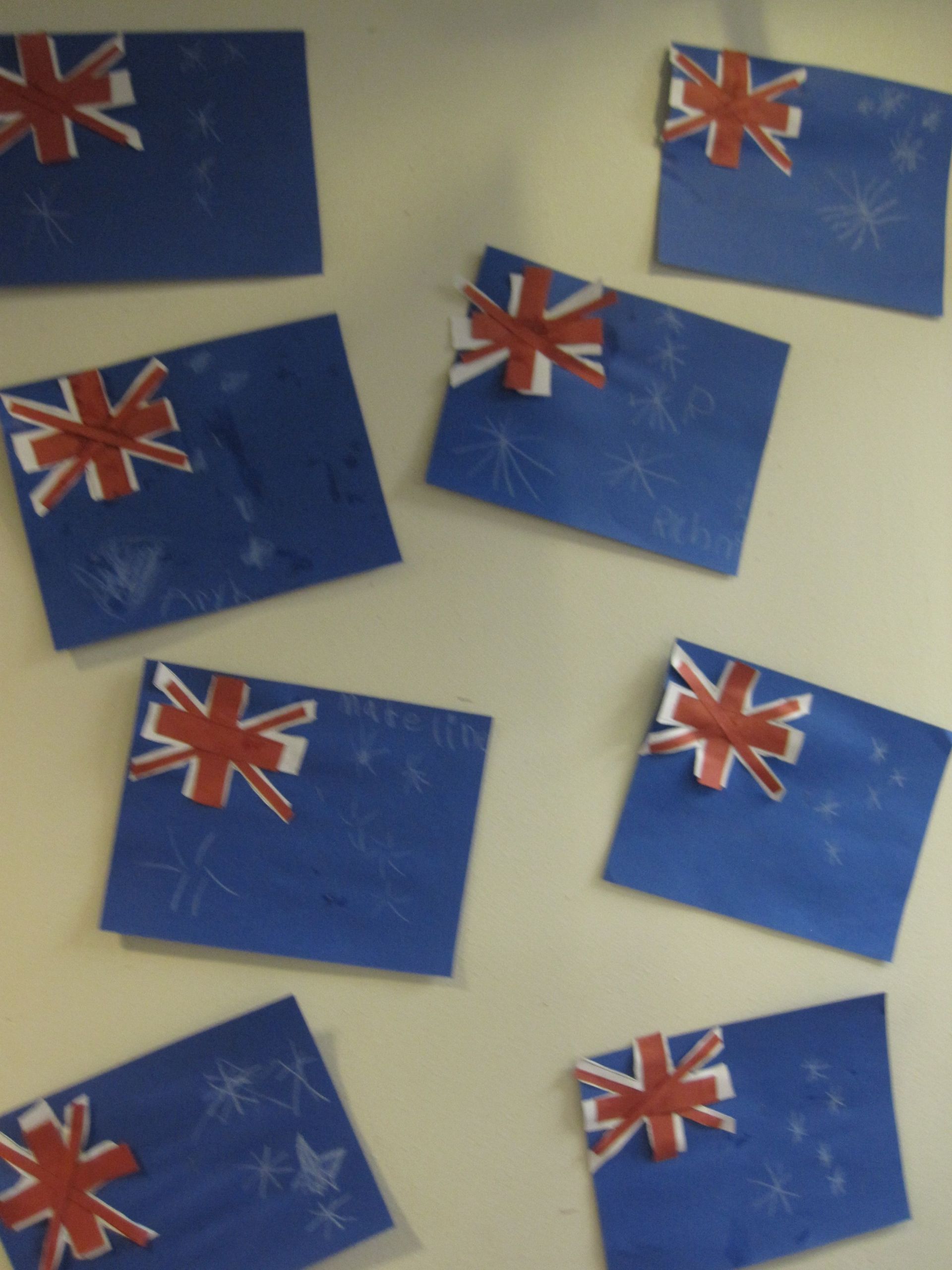 Australian Craft For Kids
 Australia Flag Craft