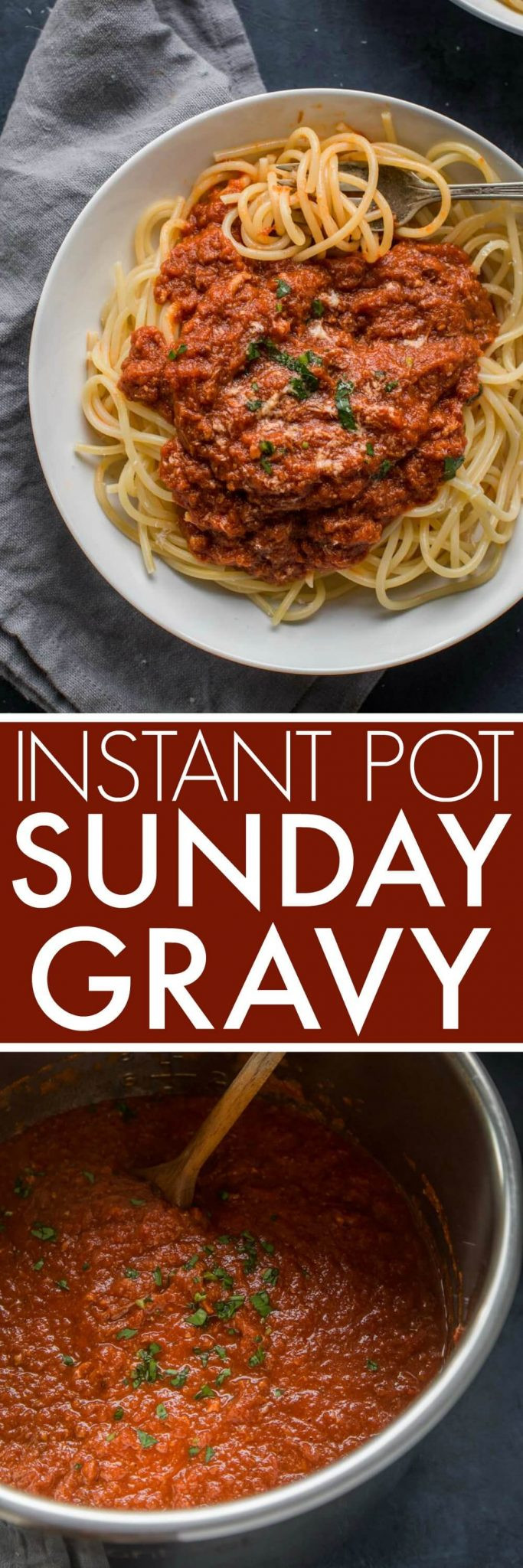 Authentic Italian Gravy Recipe
 Instant Pot Authentic Italian Sunday Gravy