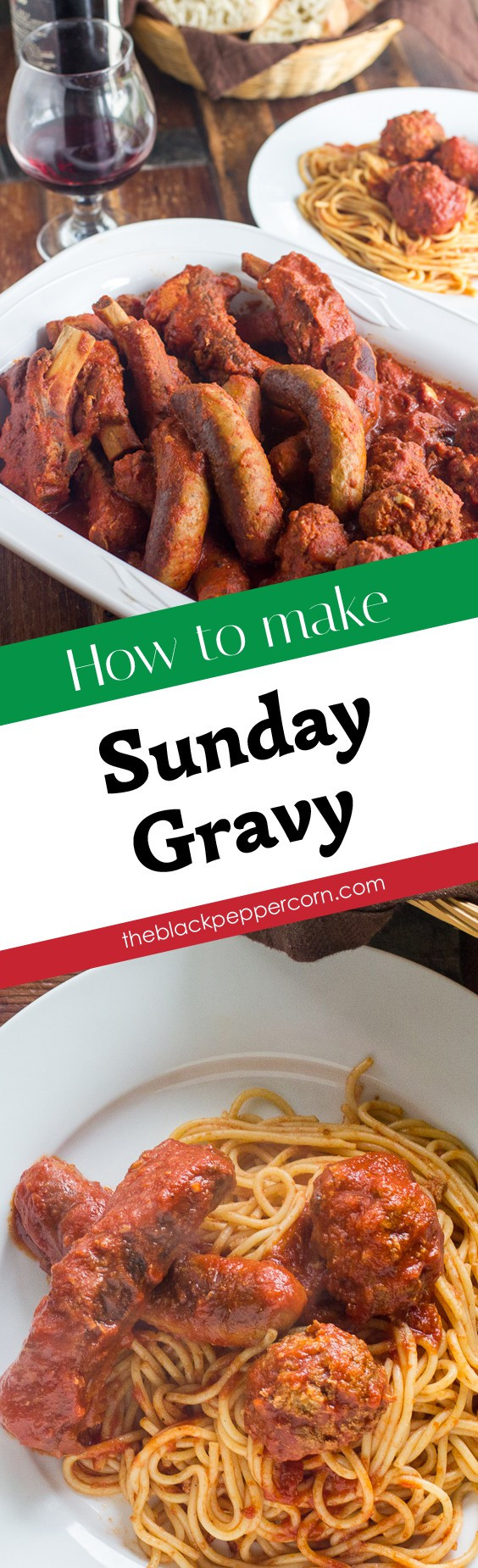 Authentic Italian Gravy Recipe
 Sunday Gravy Classic Italian Recipe Godfather Movie