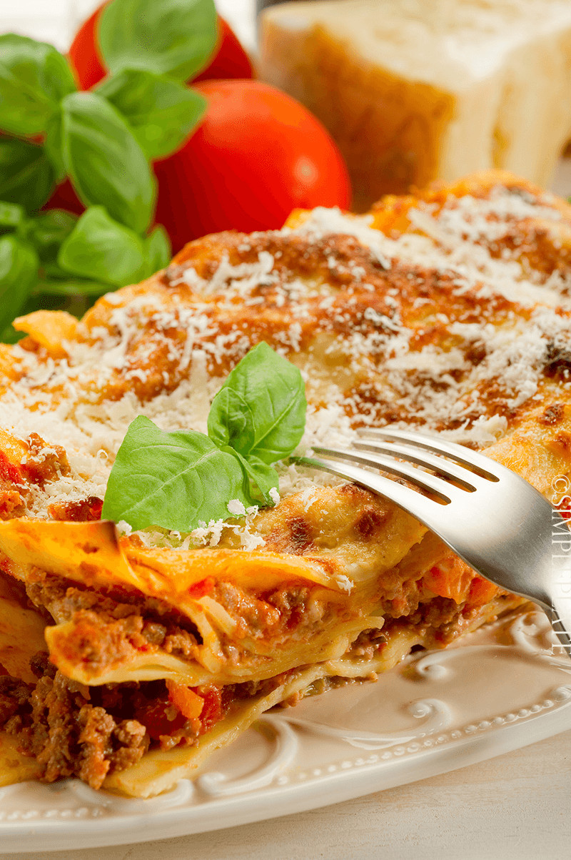 Authentic Italian Lasagna Recipe
 Nona s Authentic Lasagna Recipe