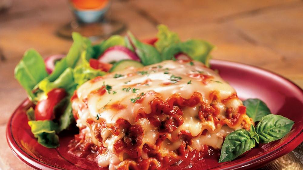 Authentic Italian Lasagna Recipe
 Classic Lasagna with Turkey Sausage recipe from Pillsbury