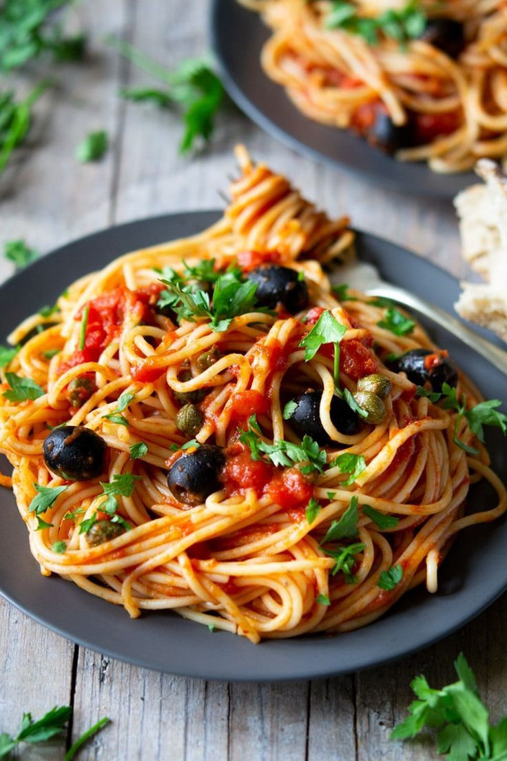 Authentic Italian Spaghetti Sauce Recipes
 Spaghetti Alla Putanesca Recipe