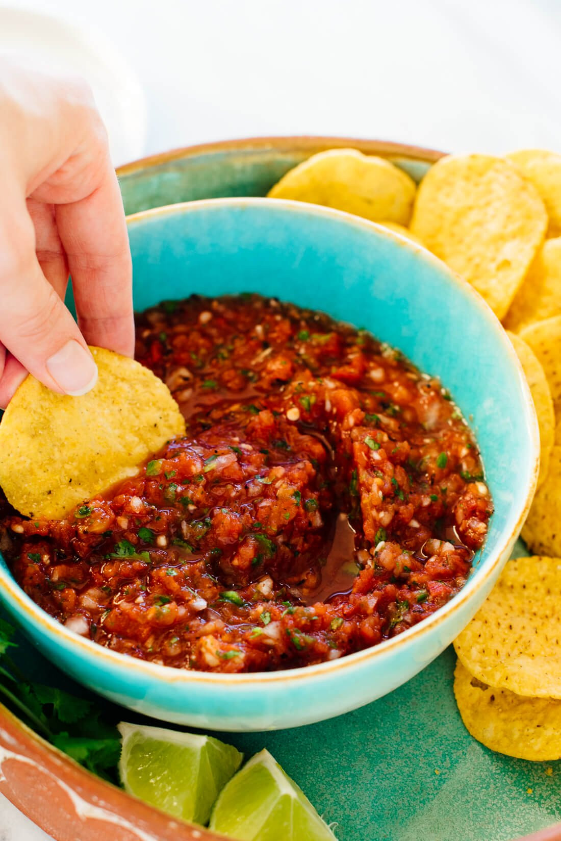 Authentic Salsa Recipe
 Best Red Salsa Recipe Ready in 10 Minutes Cookie and Kate