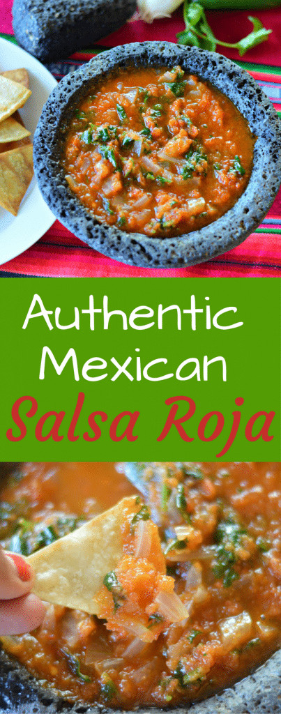 Authentic Salsa Recipe
 Salsa Recipe The Best Authentic Mexican Salsa Roja