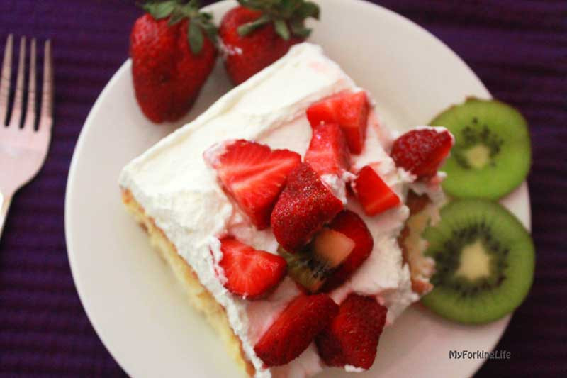 Authentic Tres Leches Cake Recipe With Fruit
 Tropical Tres Leches Cake Recipe My Forking Life