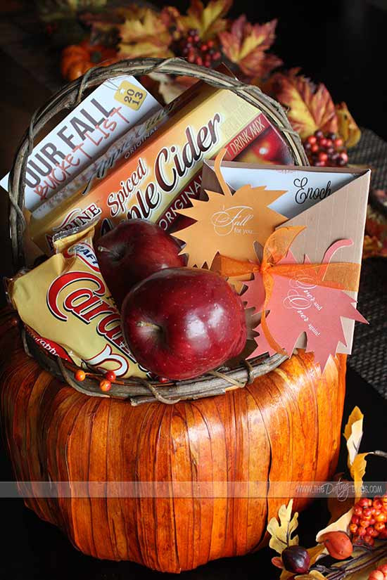 Autumn Gift Basket Ideas
 I "Fall" For You Gift Basket