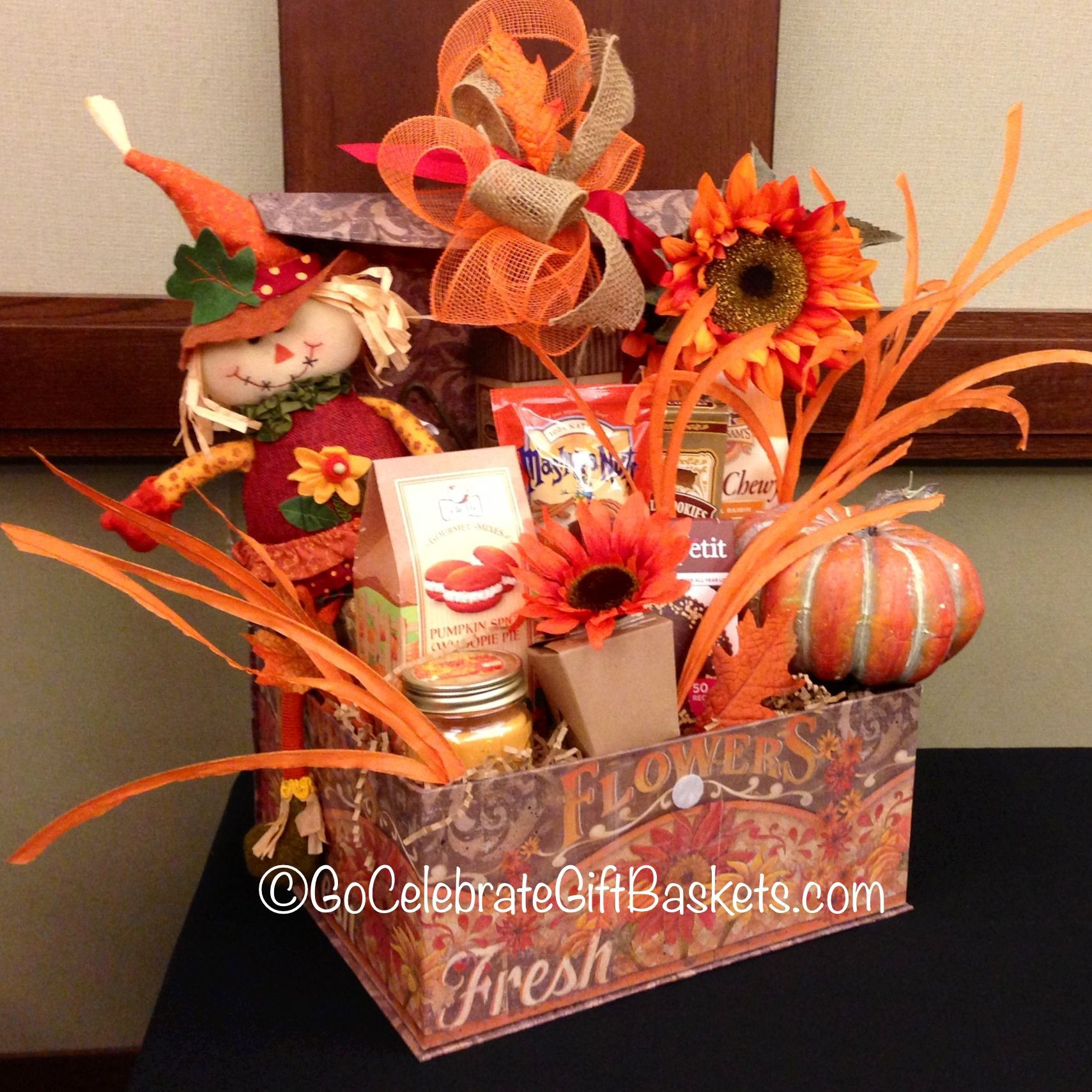 Autumn Gift Basket Ideas
 A Fall Gift Basket that won 1st place in the Holiday