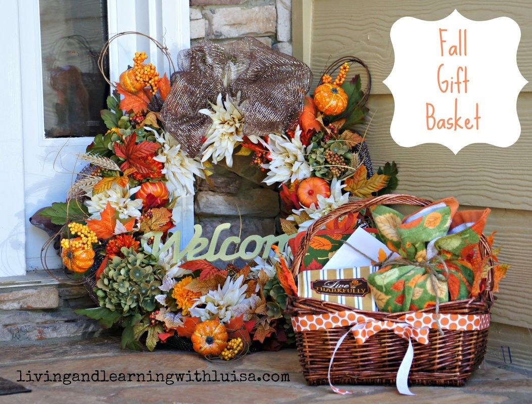 Autumn Gift Basket Ideas
 Best 25 Fall t baskets ideas on Pinterest