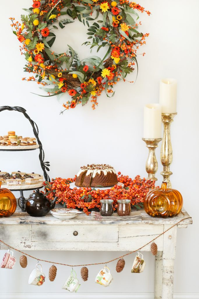 Autumn Tea Party Ideas
 Autumn Tea Party Ideas & A Giveaway