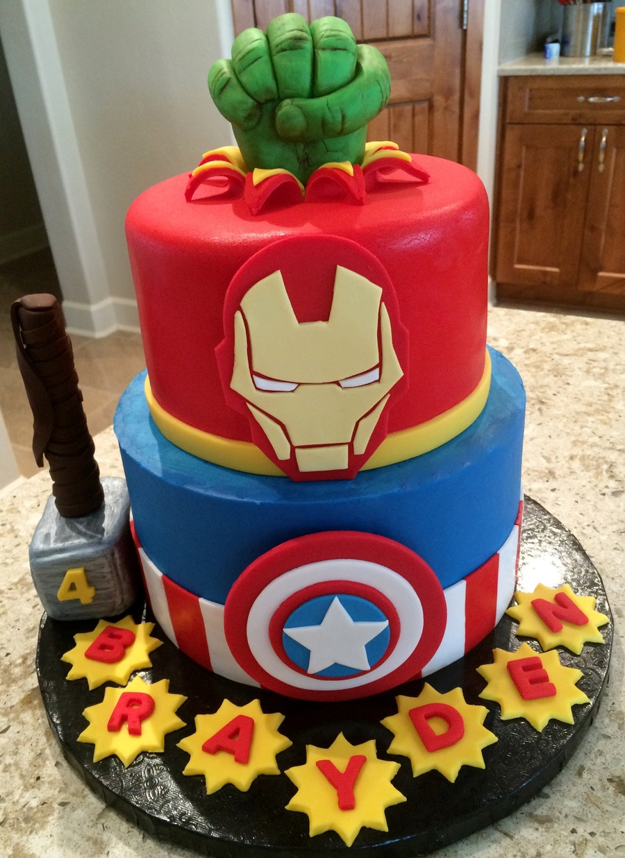 Avenger Birthday Cakes
 Avenger Cake CakeCentral