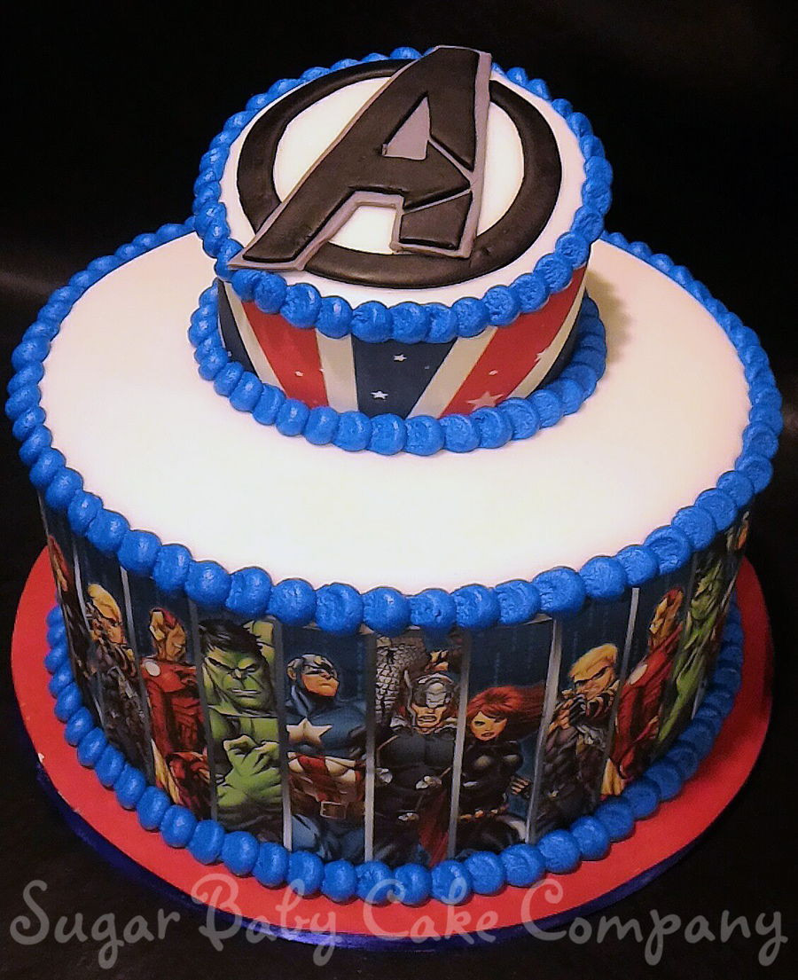 Avenger Birthday Cakes
 Avengers Birthday Cake CakeCentral