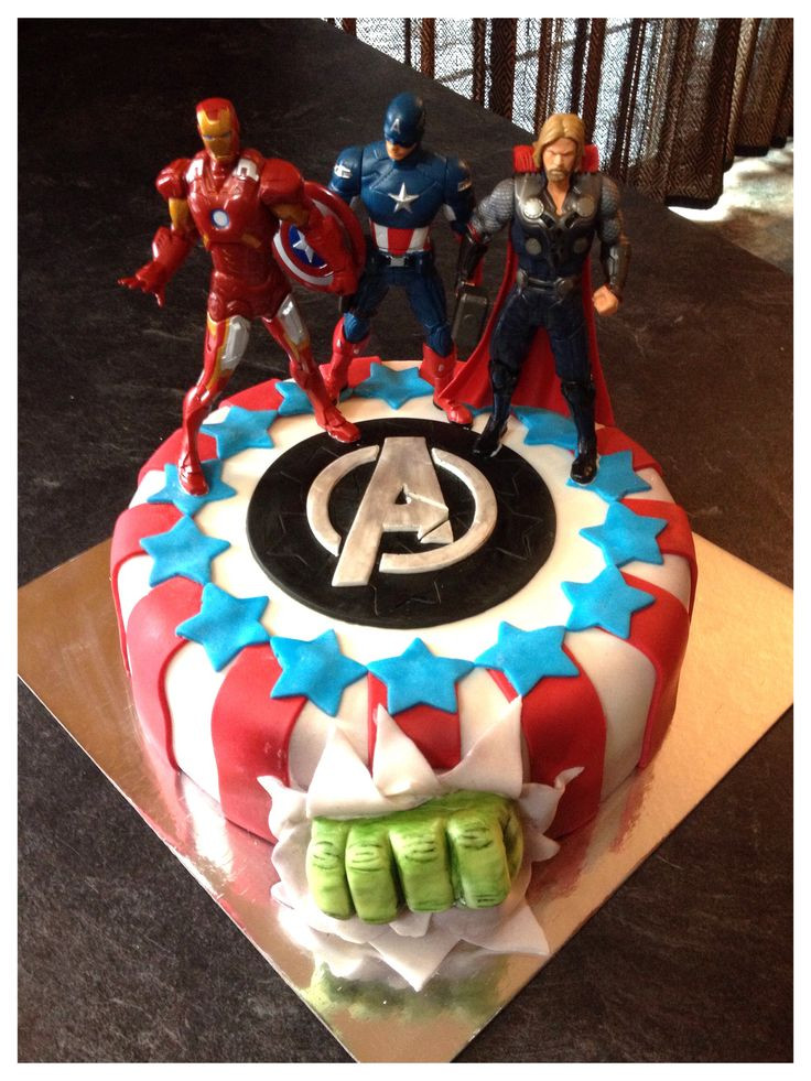 Avenger Birthday Cakes
 72 best images about Ryan birthday cake on Pinterest