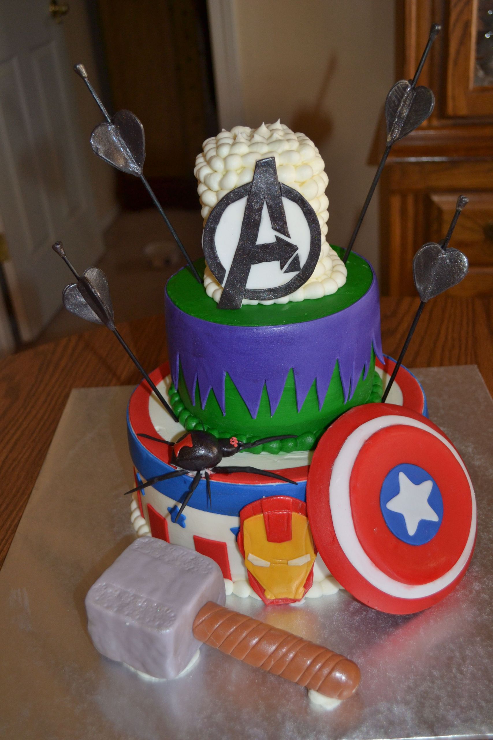Avenger Birthday Cakes
 Avengers cakes Avengers Birthday Cake