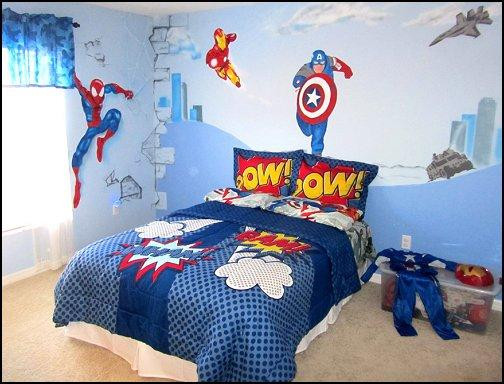 Avengers Bedroom Decor
 10 Cool Superhero Inspired Bedrooms for Boys Rilane