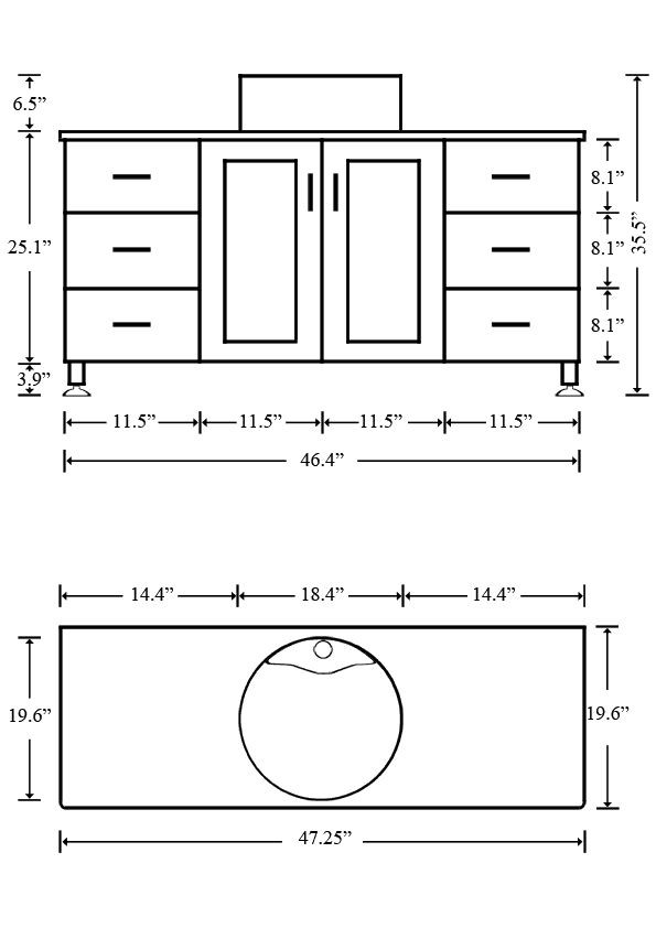 Average Master Bathroom Size
 What is the Standard Height of a Bathroom Vanity