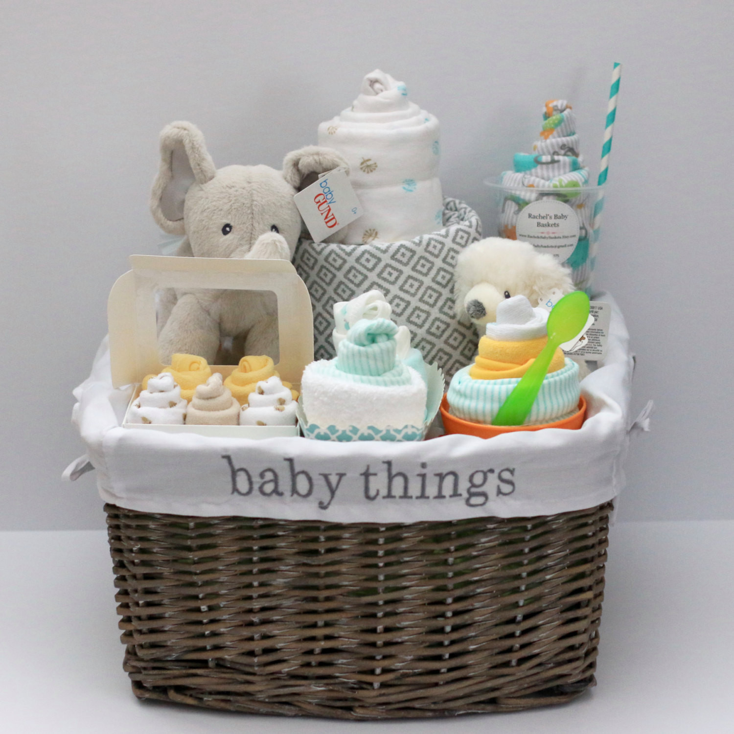 Awesome Baby Gift Ideas
 Gender Neutral Baby Gift Basket Baby Shower Gift Unique Baby