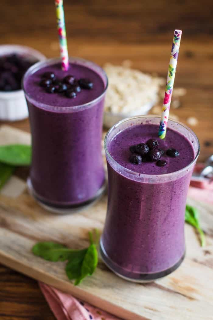 B Good Smoothies
 Meal Replacement Blueberry Green Smoothie