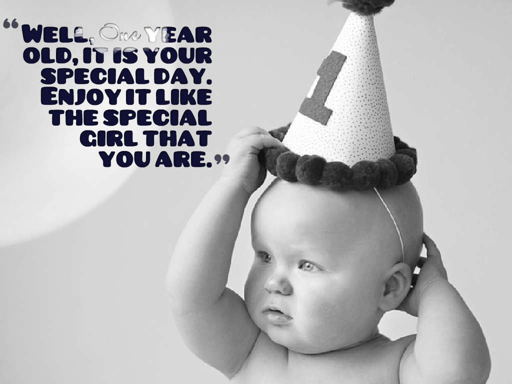 Baby 1St Bday Quotes
 1st Birthday Wishes and Greetings for Baby Boy and Baby