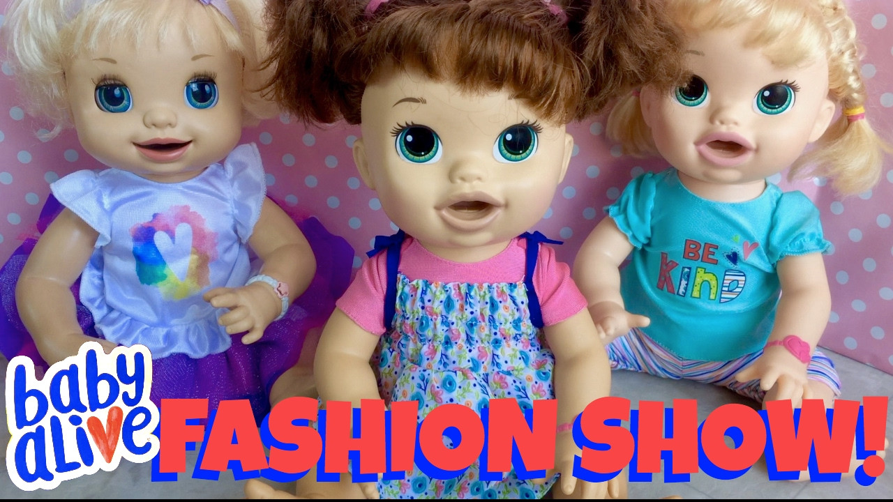 Baby Alive Fashion Set
 Doll Fashion Show 🎀 New Baby Alive Mix n Match Outfit Set