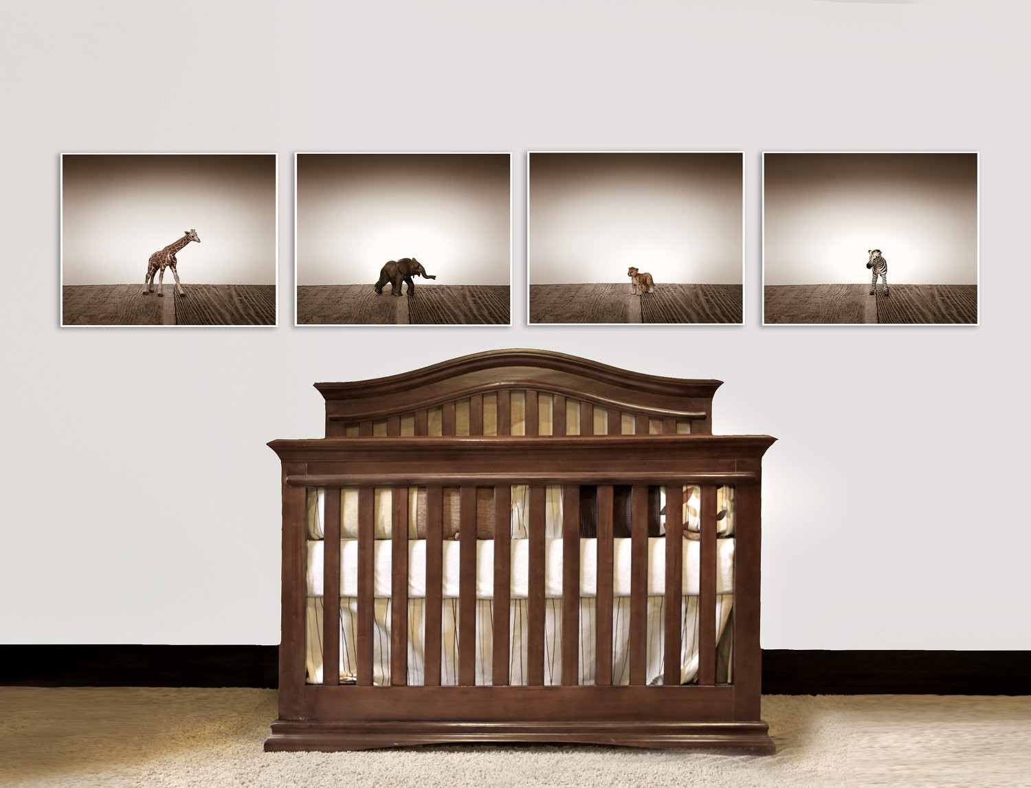 Baby Animal Nursery Decor
 Nursery Decor Baby animal art Baby room ideas Safari