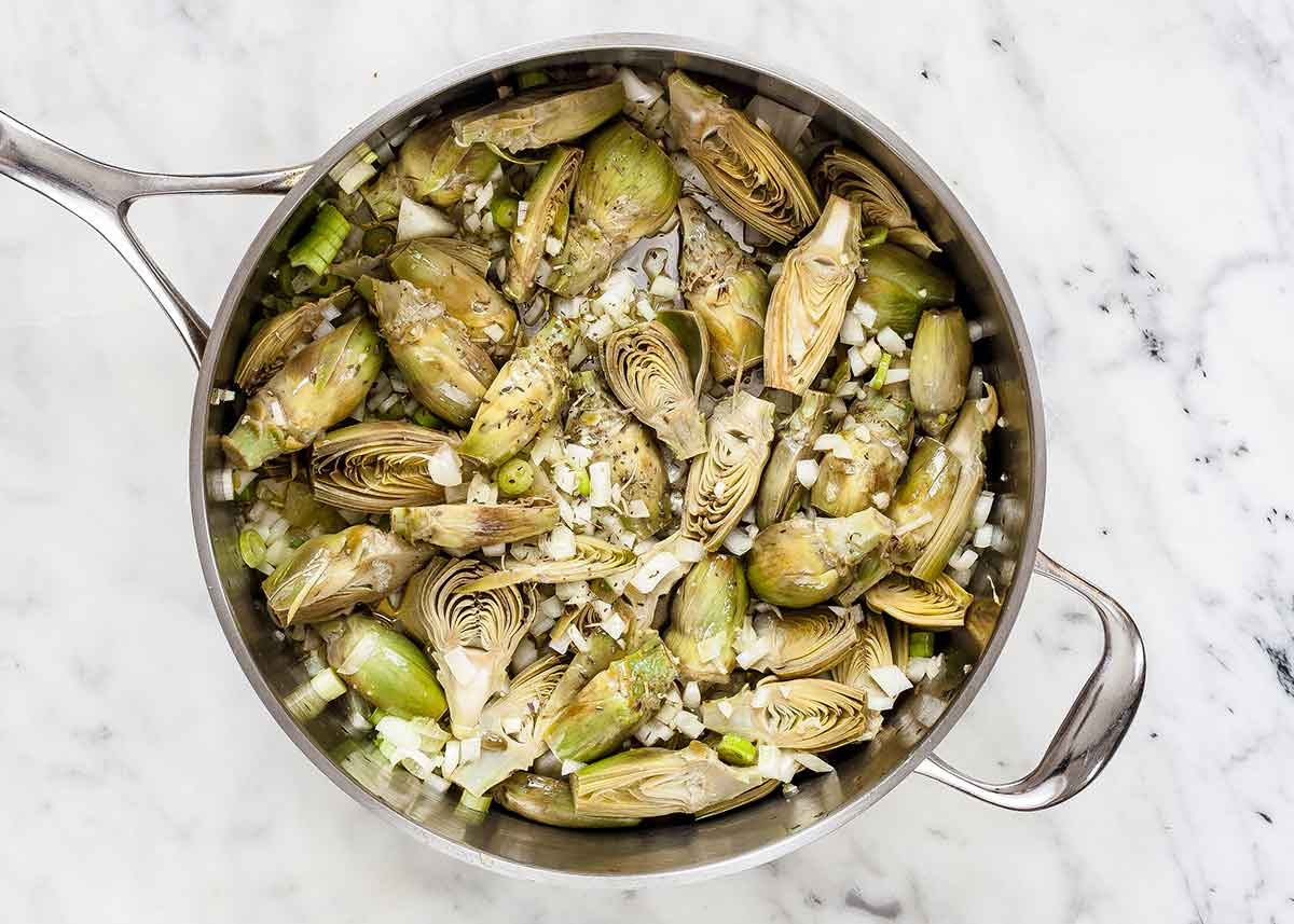 Baby Artichokes Recipes
 Sauteed Baby Artichokes Recipe