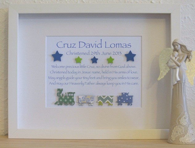 Baby Baptism Gift Ideas Boy
 Classic Baby Boys Unique Christening Baptism Poem Gifts