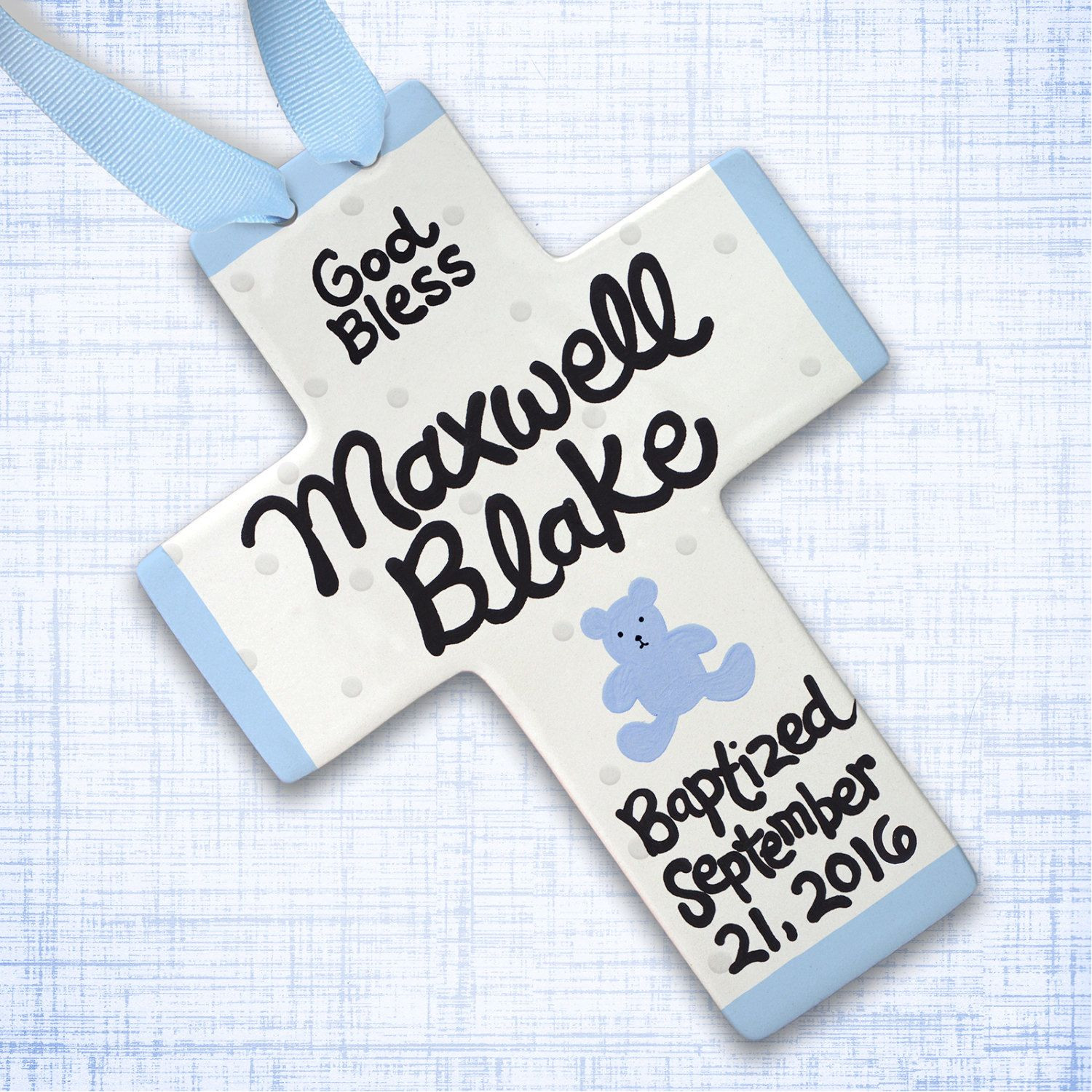 Baby Baptism Gift Ideas Boy
 Baptism Gift Christening Gift for Boys Personalized