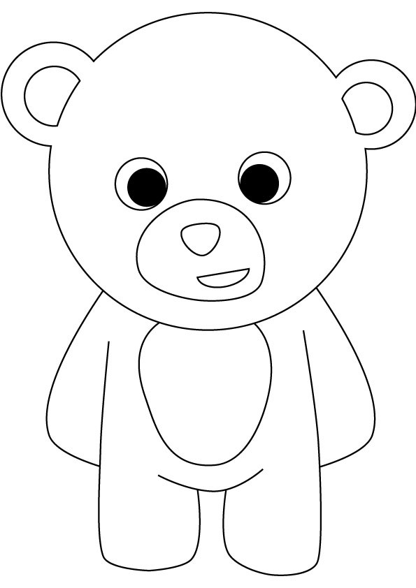 Baby Bear Coloring Pages
 Teddy bear pictures