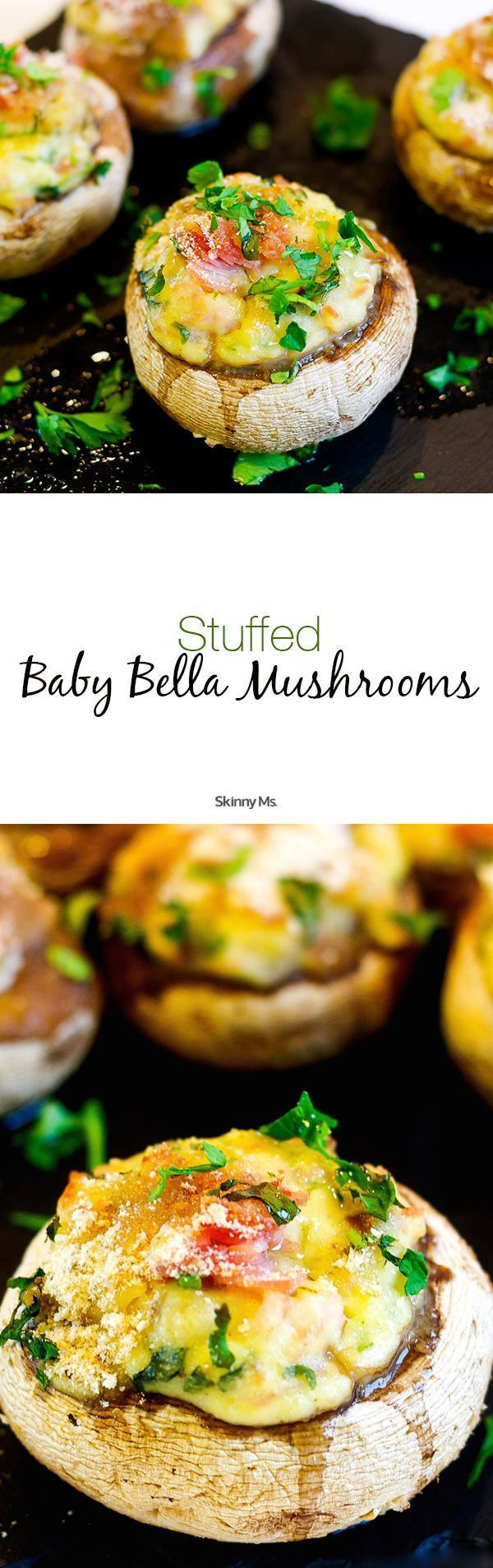 Baby Bellas Recipe
 Stuffed Baby Bella Mushrooms Recipe