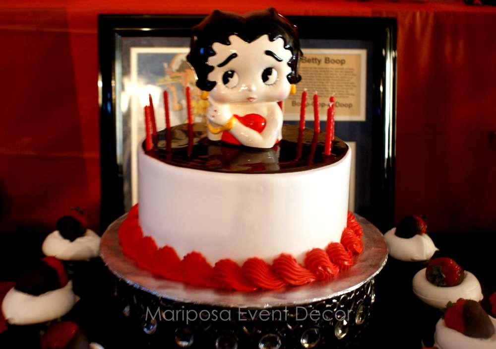 Baby Betty Boop Party Supplies
 Betty Boop Birthday Party Ideas 8 of 8