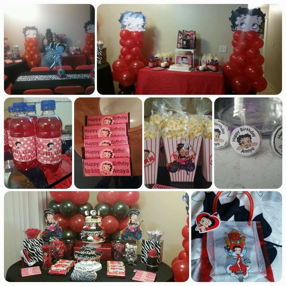 Baby Betty Boop Party Supplies
 Southern Blue Celebrations Betty Boop party ideas