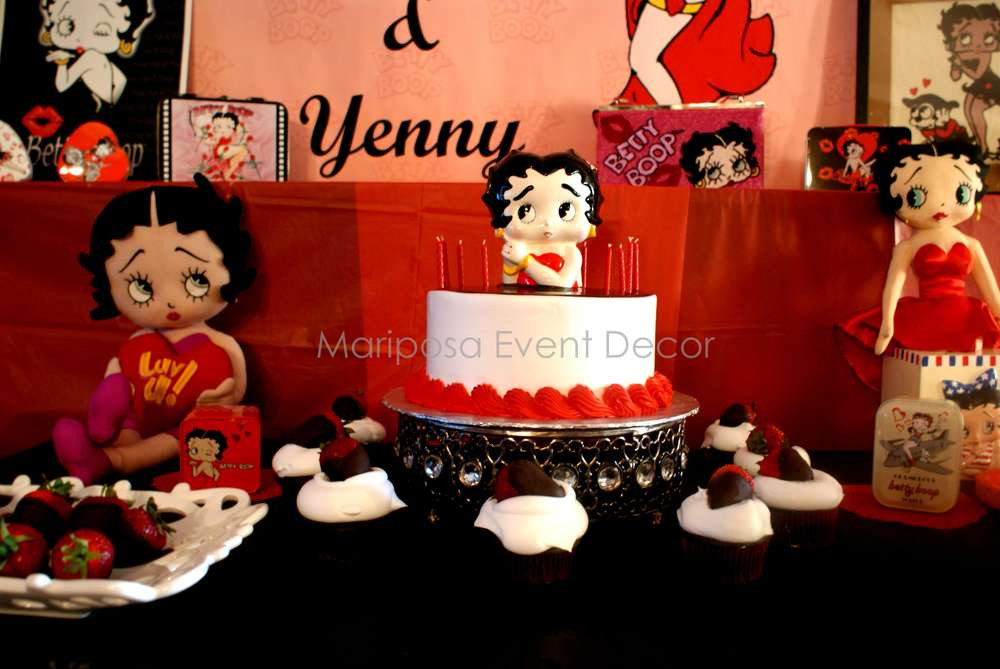 Baby Betty Boop Party Supplies
 Betty Boop Birthday Party Ideas 8 of 8