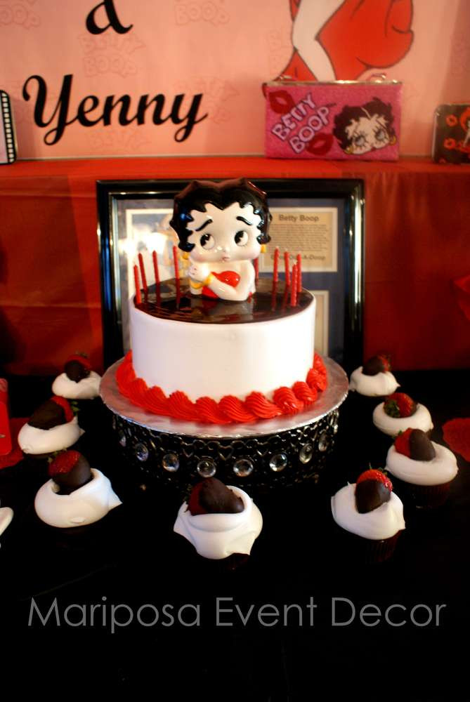 Baby Betty Boop Party Supplies
 Betty Boop Birthday Party Ideas 1 of 8